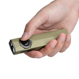 Olight ArkPro Ultra | linterna EDC plana 4 en 1 | 1.700 lm - Olive Green