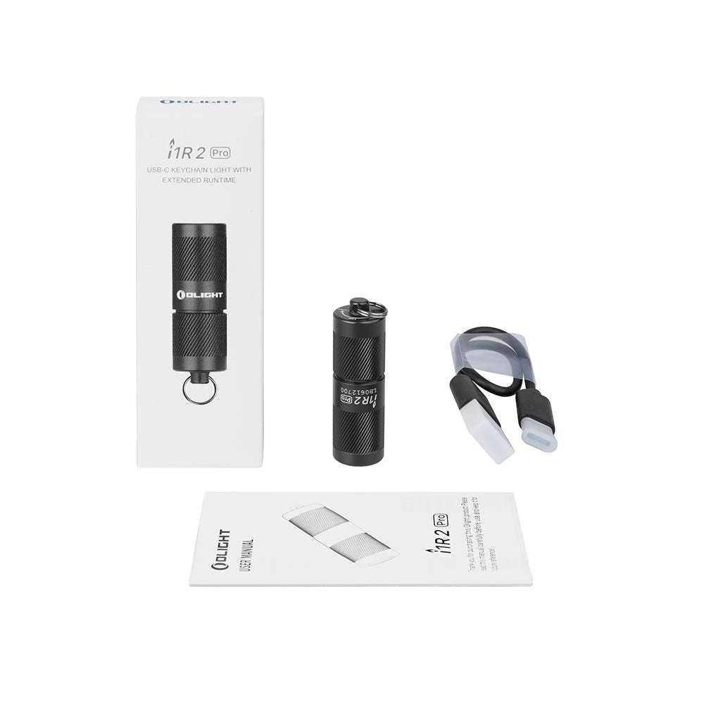Olight i1R 2 Pro | linterna recargable para llavero | 180 lm - Negro