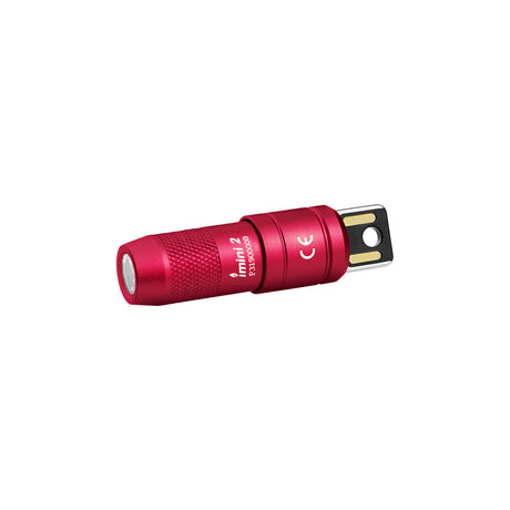 Olight imini 2 | mini linterna recargable de llavero | 50 lm - Passionate Red