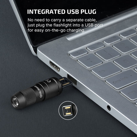 Olight imini 2 | mini linterna recargable de llavero | 50 lm