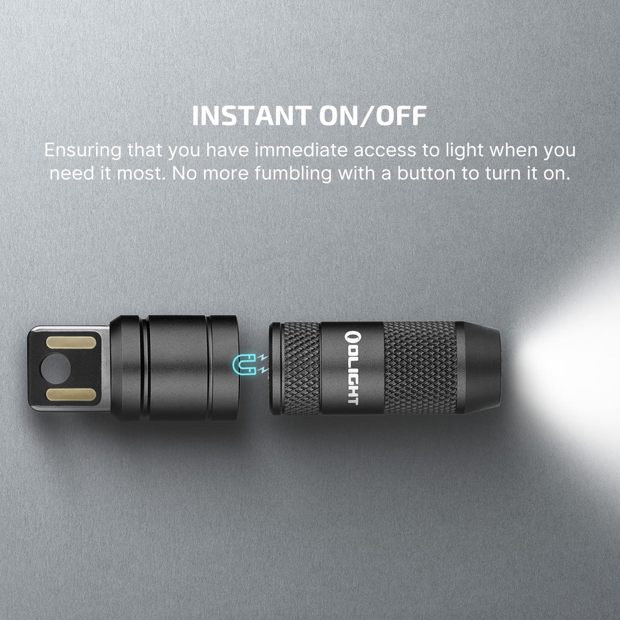 Olight imini 2 | mini linterna recargable de llavero | 50 lm