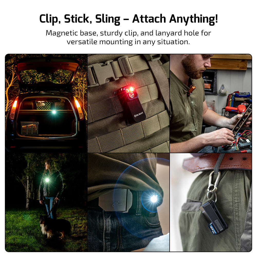 Olight Oclip Pro | linterna de clip multifuncional | 500 lm