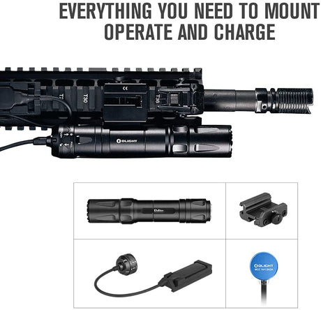 Olight Odin | luz para rifle | 2.000 lm