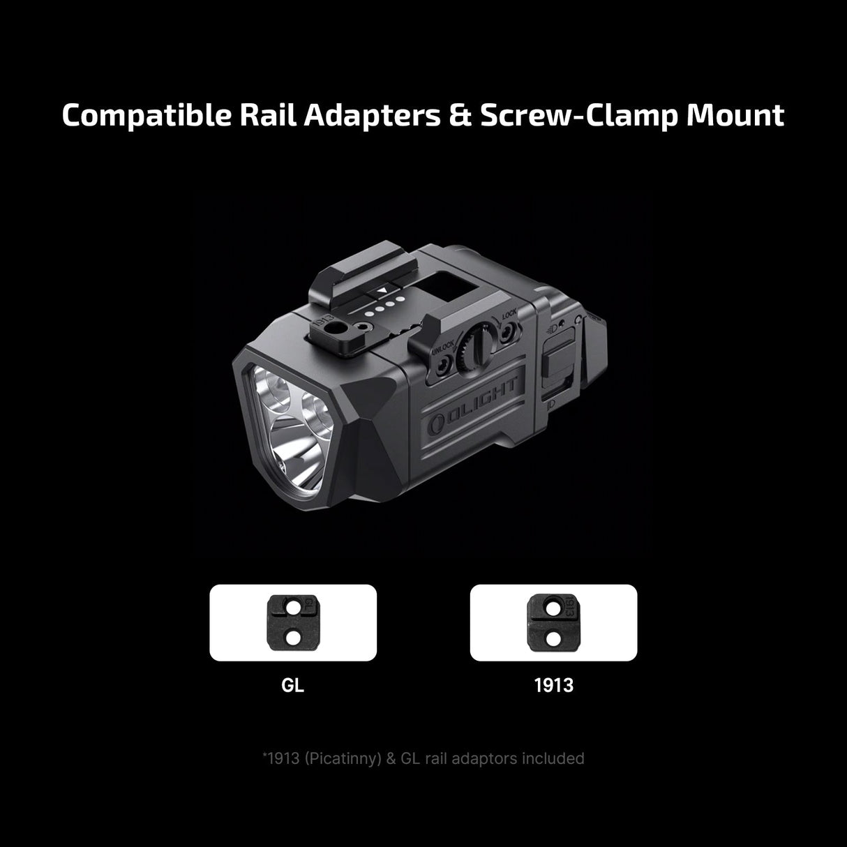 Olight PL X | luz para pistola | 1.200 lm