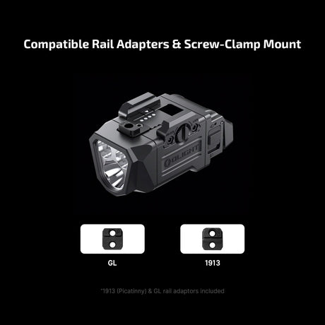 Olight PL X | luz para pistola | 1.200 lm