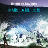 Olight Seeker 4 Pro | linterna de alta potencia | 4.600 lm