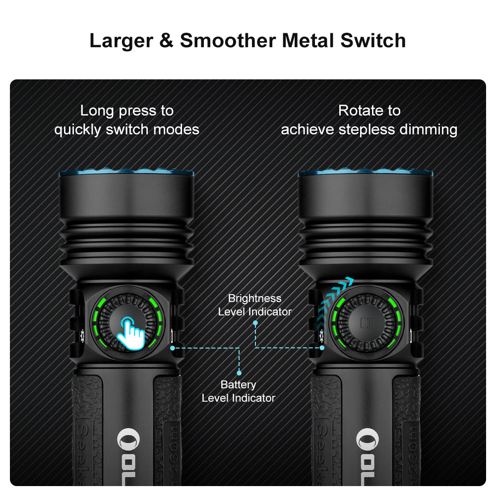 Olight Seeker 4 Pro | linterna de alta potencia | 4.600 lm