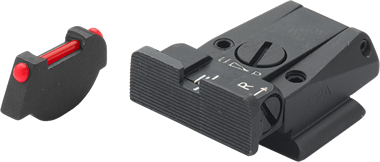 Ruger P91 - P97 miras ajustables | fibra óptica