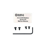 Tornillos para monturas Shield Walther | 4 piezas
