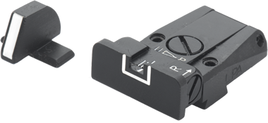 Sig [P220 P225 P226 P227 P229 P320] miras ajustables | líneas blancas