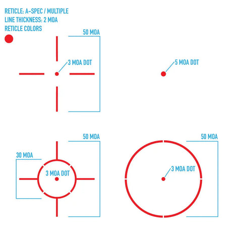 Sightmark Ultra Shot A-Spec Reflex Sight mira de punto rojo