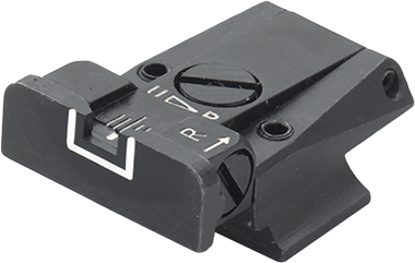 Smith & Wesson [645 745] alza ajustable | líneas blancas