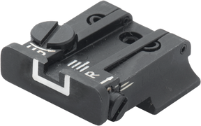 Smith & Wesson [Cal. 10 Cal. 45 3rd Gen] alza ajustable | líneas blancas