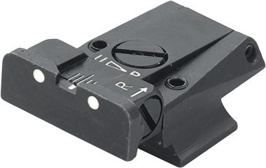 Smith & Wesson Cal. 45 3rd Gen alza ajustable | puntos blancos