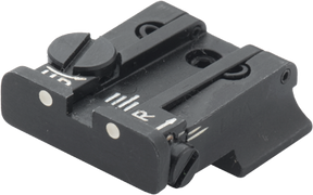 Smith & Wesson [Cal. 9 Cal. 40 3rd Gen & 1911E Cal. 45] alza ajustable | puntos blancos
