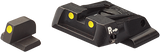Smith & Wesson M&P miras ajustables | puntos luminiscentes