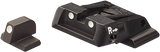 Smith & Wesson M&P miras ajustables | puntos blancos
