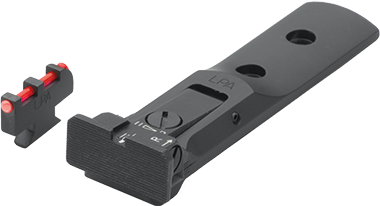 Smith & Wesson revólver [686 629 19 66 586 & other] miras ajustables | fibra óptica