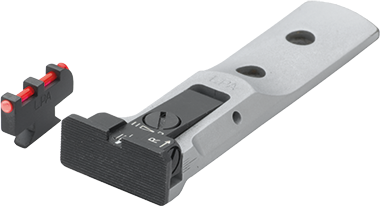 Smith & Wesson revolver [686 629 19 66 586 & other] miras ajustables | fibra óptica