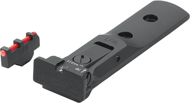 Smith & Wesson revólver [686 629 19 66 586 & other] miras ajustables | fibra óptica