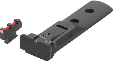 Smith & Wesson revólver [686 629 19 66 586 & other] miras ajustables | fibra óptica