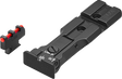 Smith & Wesson revolver [686 629 19 66 586 & other] mira de punto rojo ready miras ajustables | fibra óptica