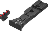 Smith & Wesson revolver [686 629 19 66 586 & other] mira de punto rojo ready miras ajustables | fiber optic