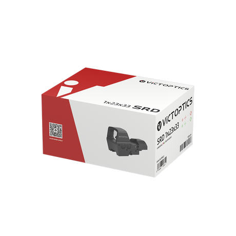 VictOptics SRD 1x23x33 mira de punto rojo de cuatro retículas