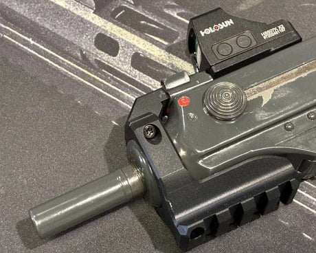 Vz 61 Skorpion montura para mira de punto rojo with Picatinny / M-Lok | Holosun K-series huella