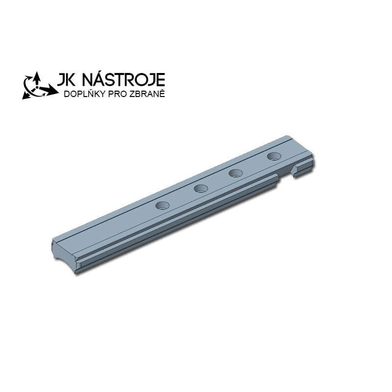 Carril de cola de milano de 17 mm Bergara B13 